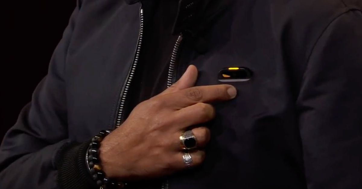 Humane's AI-powered wearable showcased in leaked demo and TED preview.