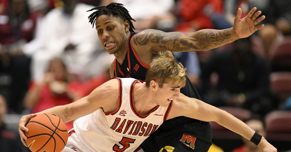 Featured image for Maryland men's basketball struggles with shooting in Asheville Championship defeat against Davidson