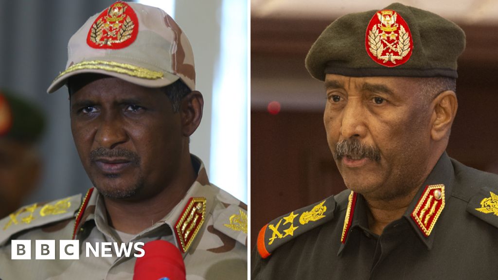 The Power Struggle Between Sudan's Generals: Burhan and Hemedti.