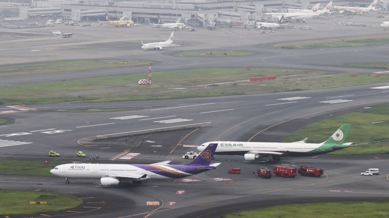 Featured image for Planes Collide on Ground at Tokyo's Haneda Airport.