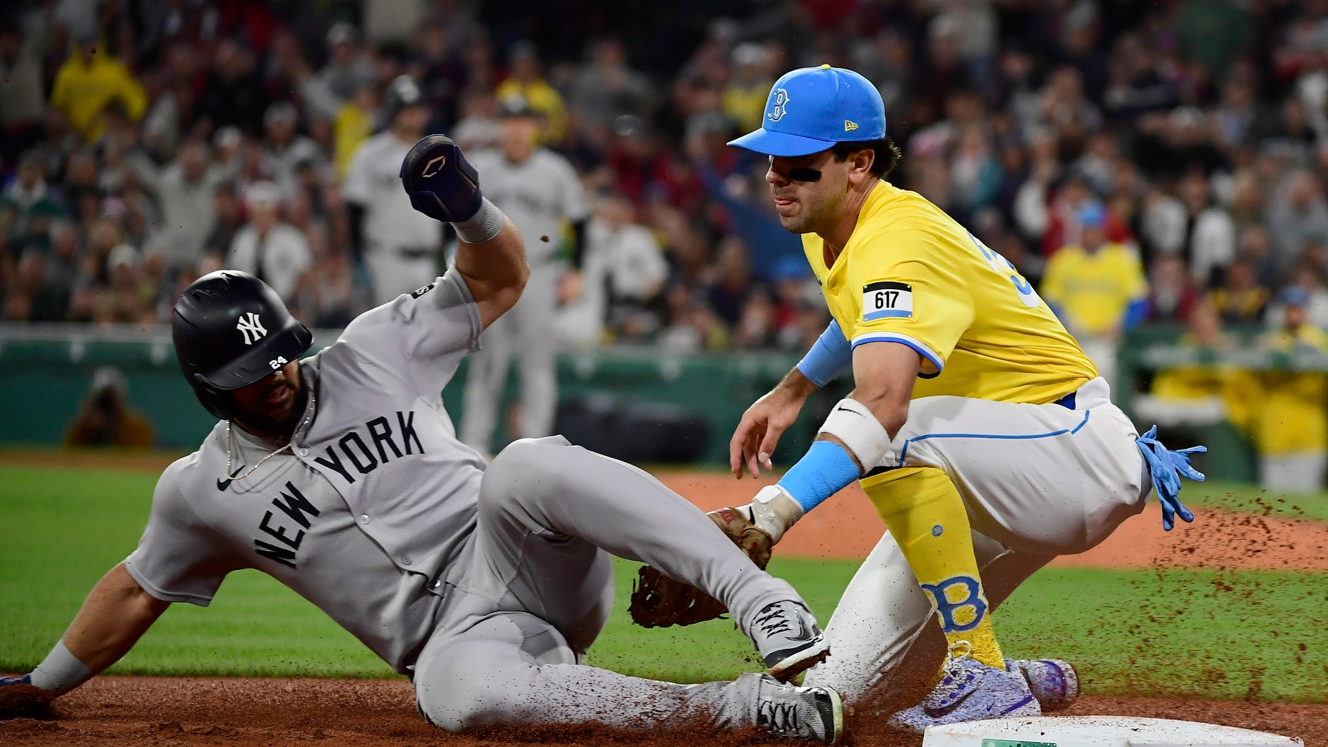 Featured image for Yankees' costly errors contribute to series loss against Red Sox