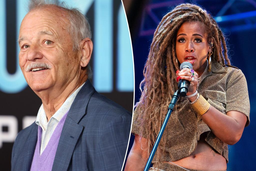 Bill Murray, 72, and Kelis, 43, spark dating rumors.