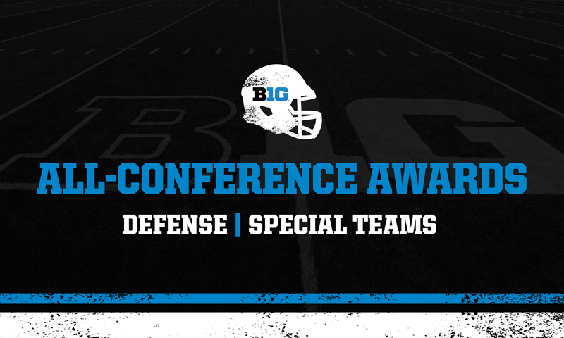 "Big Ten Conference Reveals All-Big Ten Defensive Team and Individual Honors"