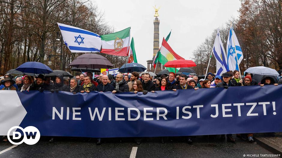 Massive Demonstrations in Berlin and Brussels Condemn Antisemitism