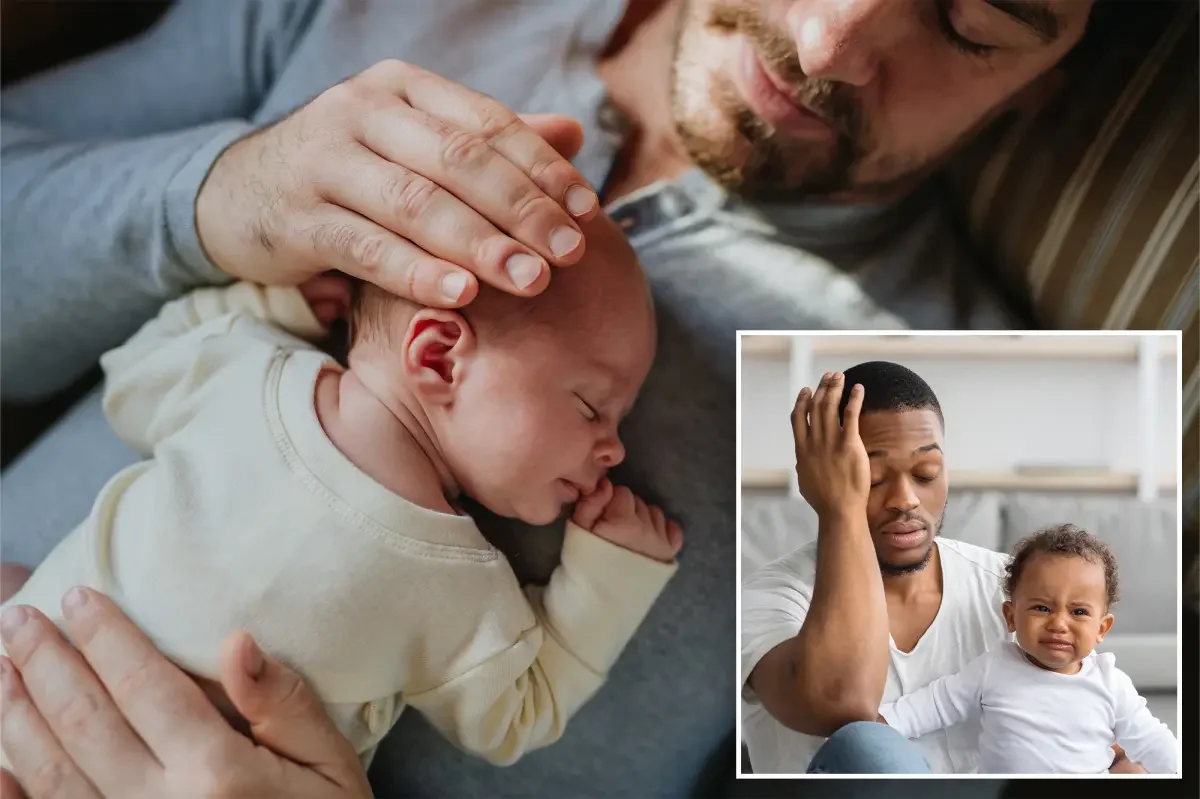 Dads' depression risk climbs again a year after birth, study finds