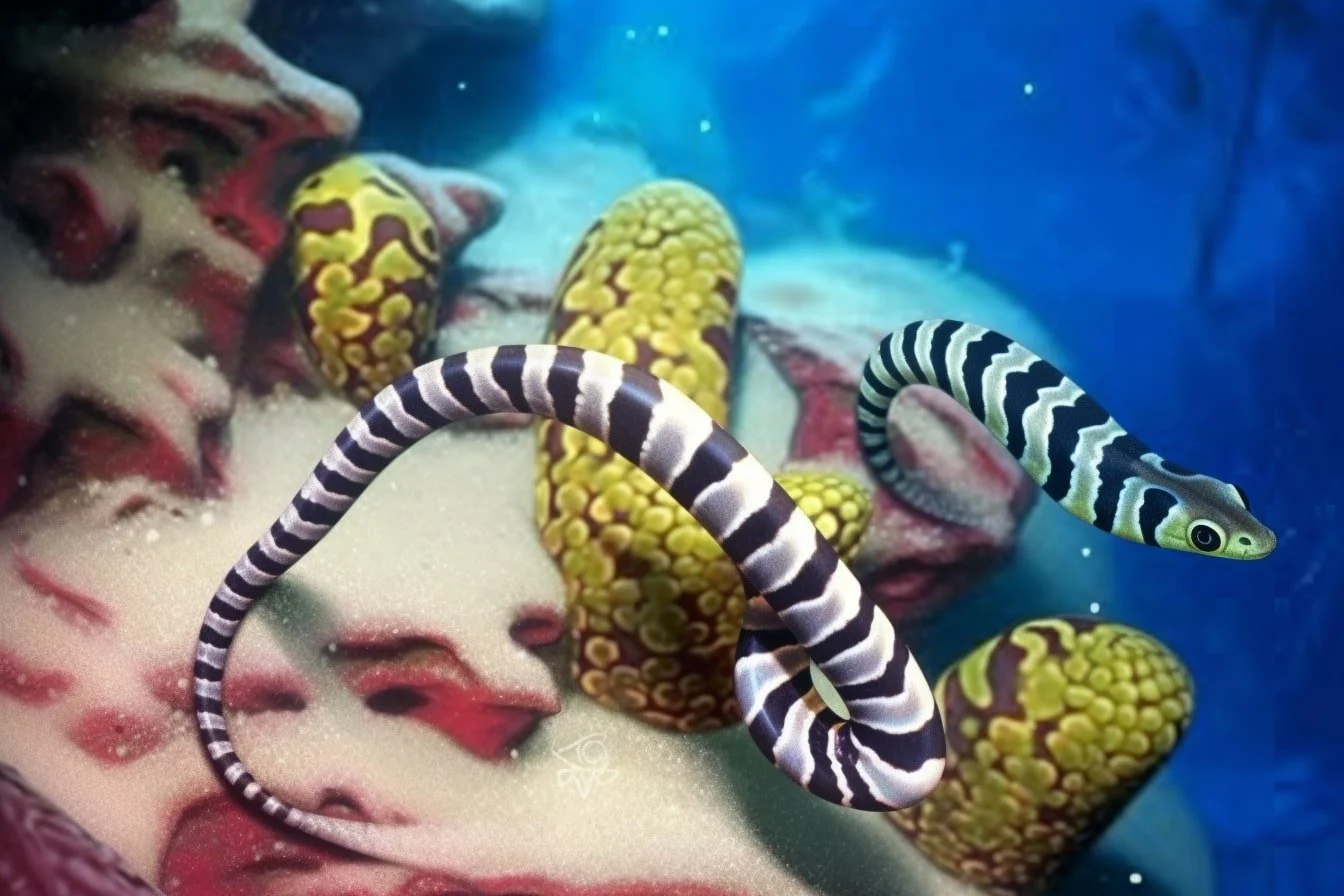 Featured image for Sea Snakes Rediscover Color Vision Through Genetic Evolution