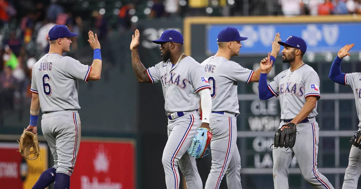 "Rangers dominate Astros in series win at Minute Maid Park"