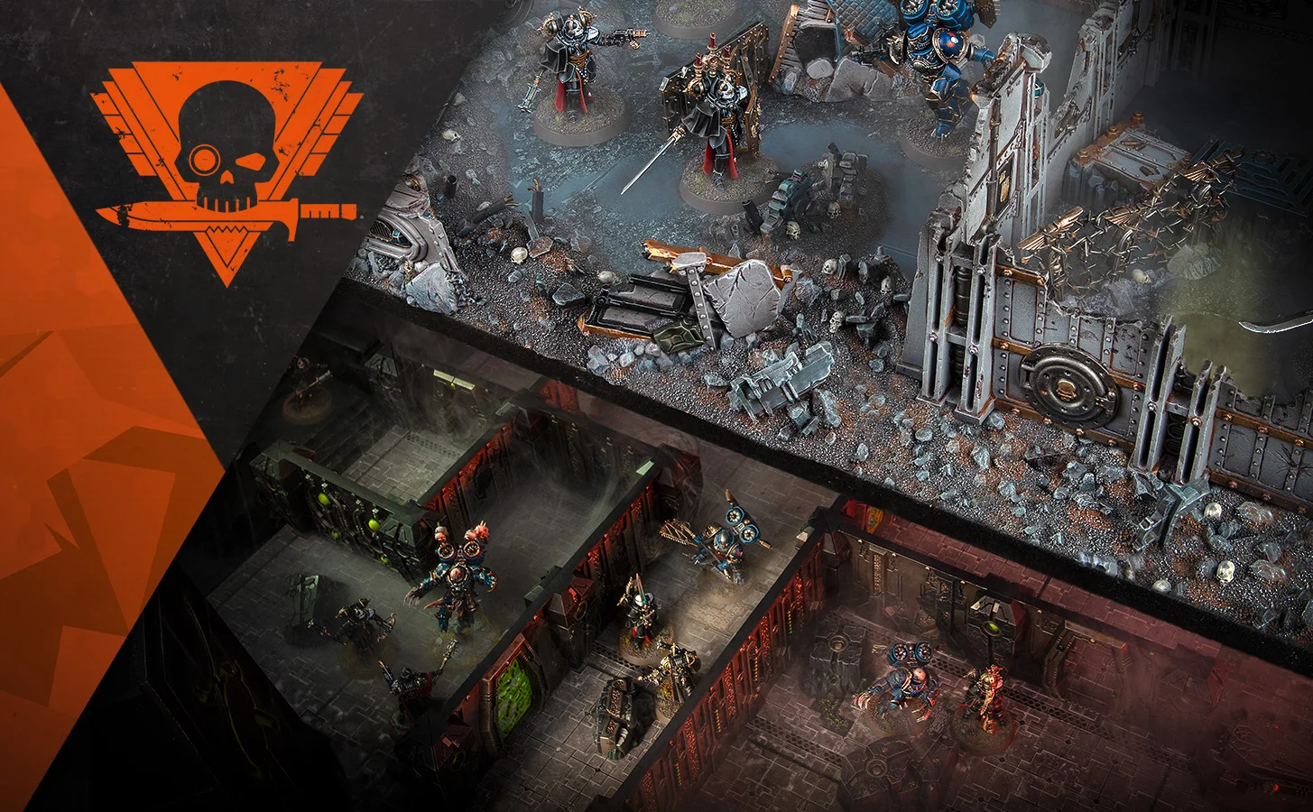 Descent killzones fuse two boards into a deadly Kill Team Shadowhunt arena