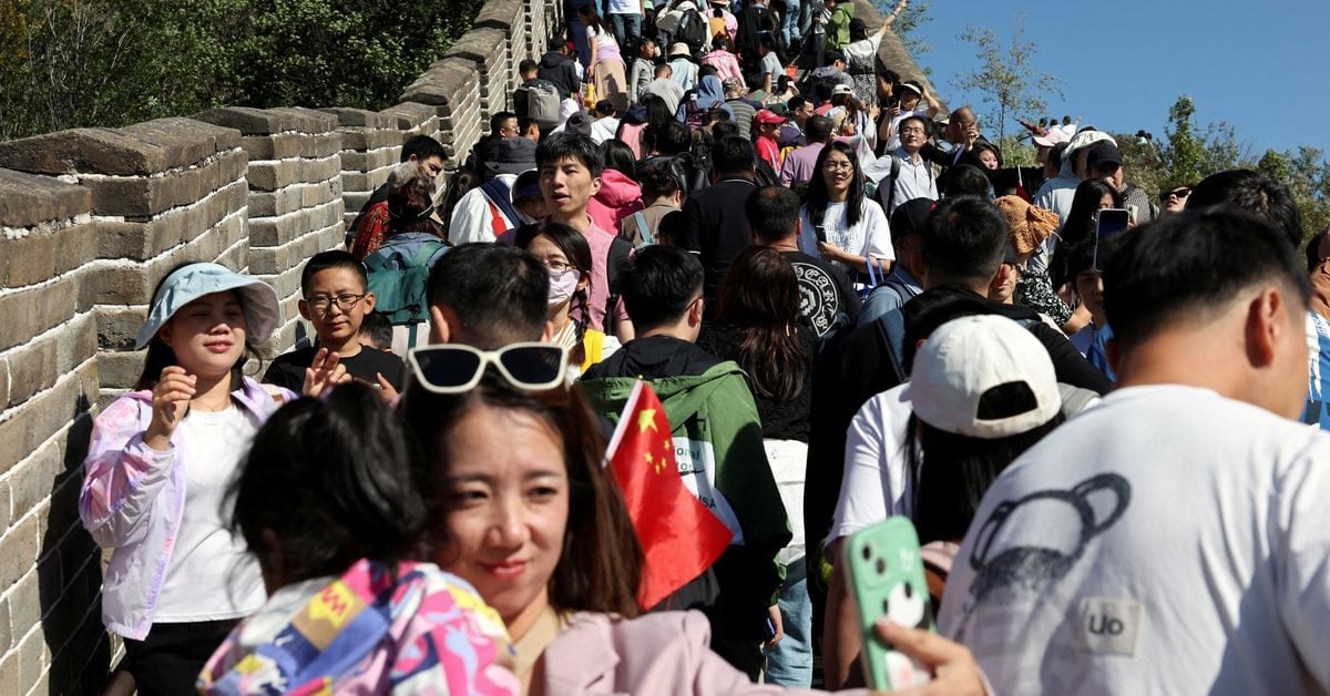 Featured image for China's Golden Week travel surge revives economy