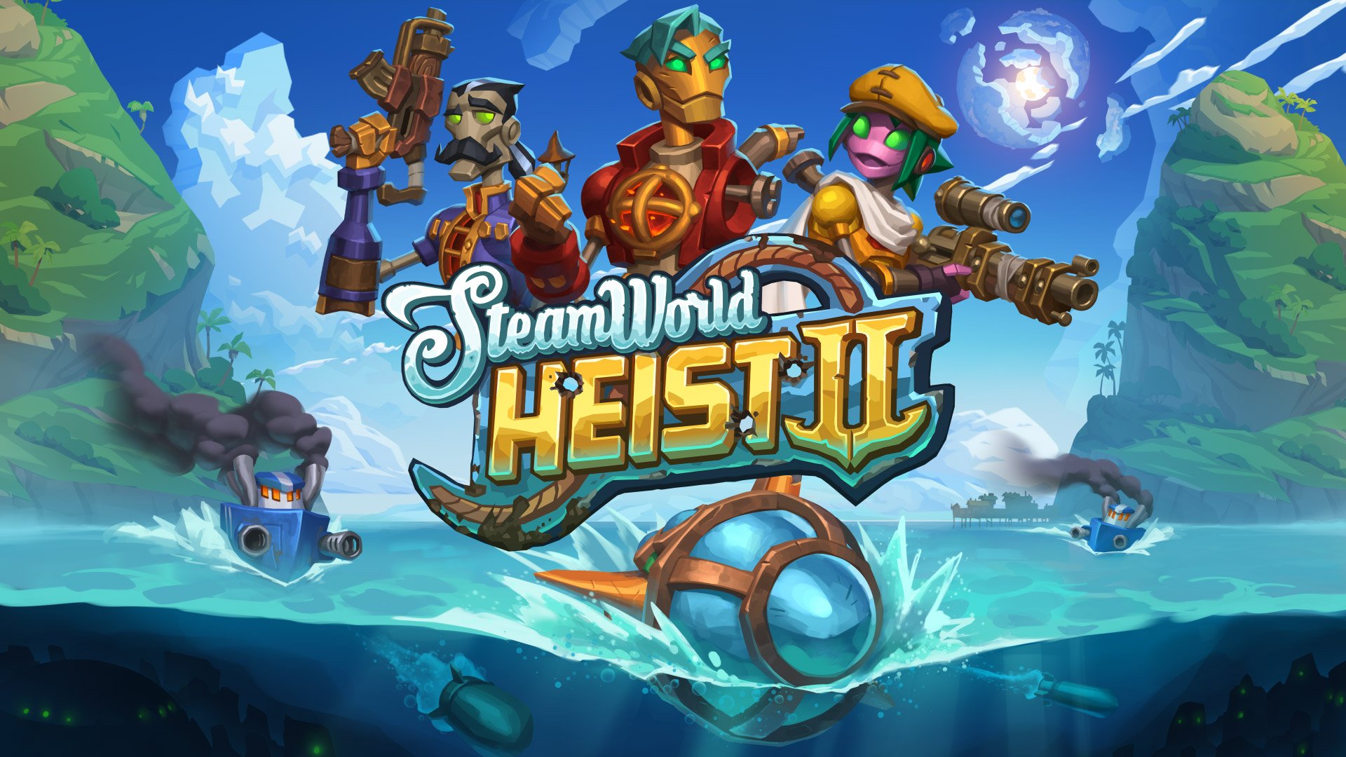 Featured image for "SteamWorld Heist 2: A Ricochet-Centric Strategy Game Sequel Arriving This August"