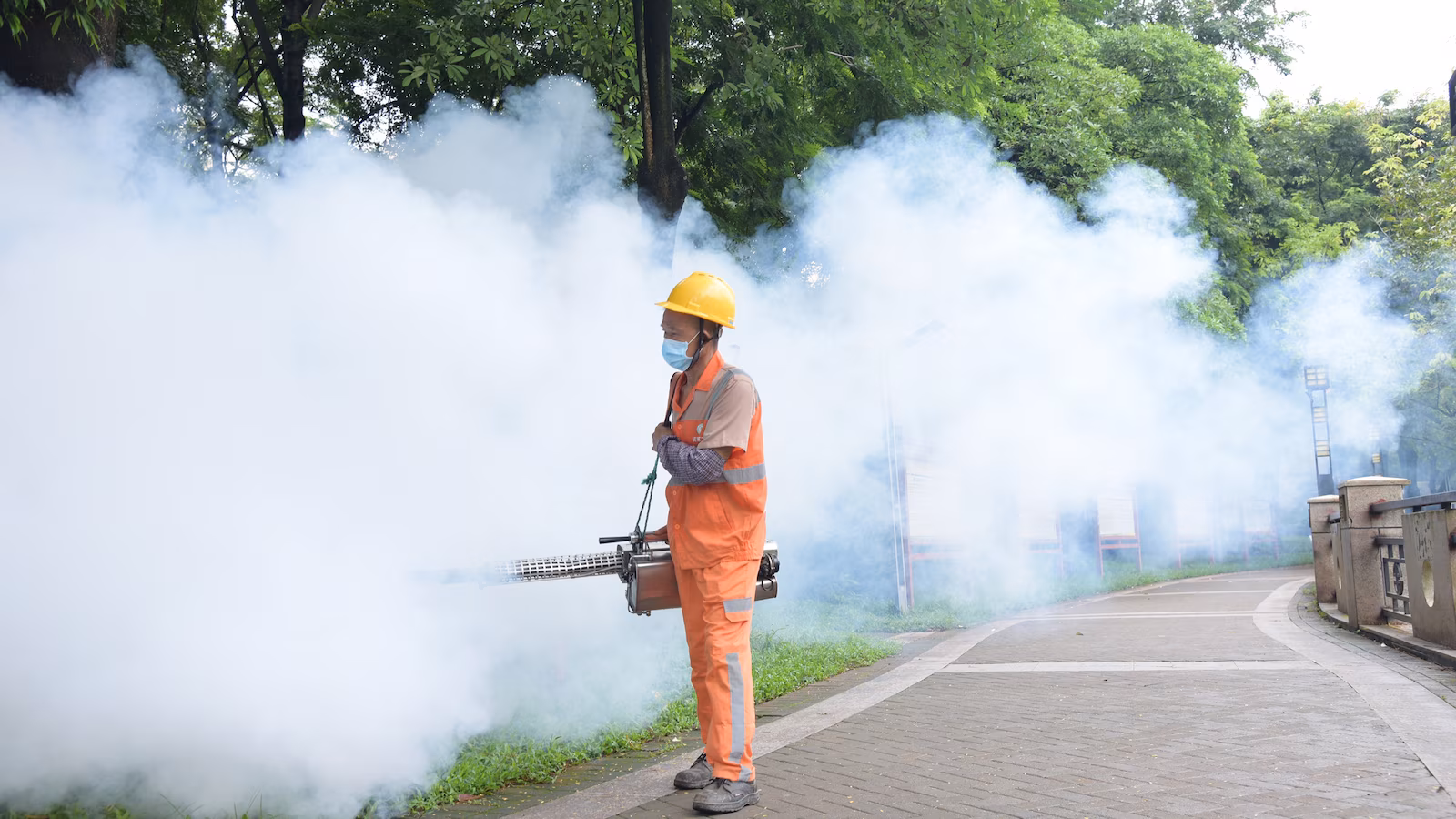 China Battles Chikungunya Outbreak with Drones and Fines