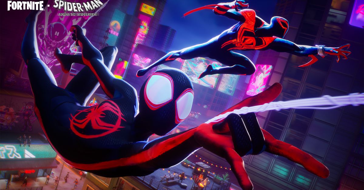 Fortnite Welcomes Miles Morales and Web-Shooters in Spider-Verse Event.