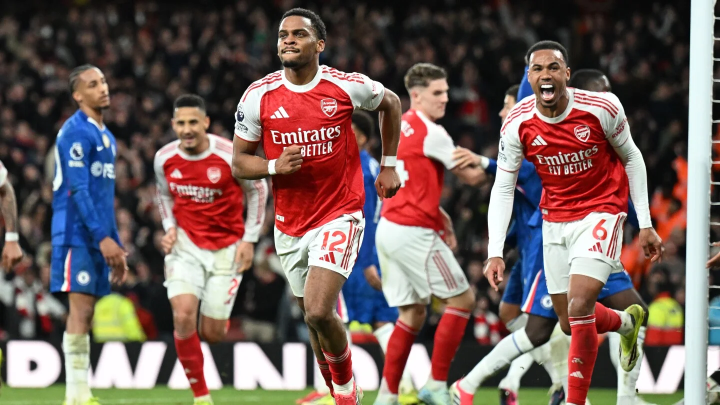 Timber seals Arsenal’s win with a calm, decisive strike against Chelsea