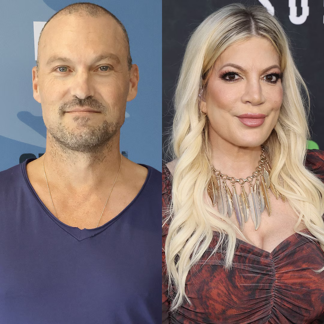 Featured image for Tori Spelling Recalls 'Epic' First Time with Brian Austin Green, But He Doesn't Remember