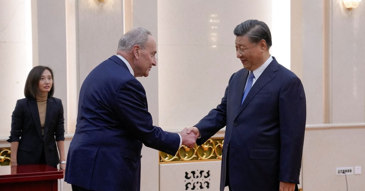 Schumer Urges Xi to Back Israel Amidst Hamas Attacks in Beijing