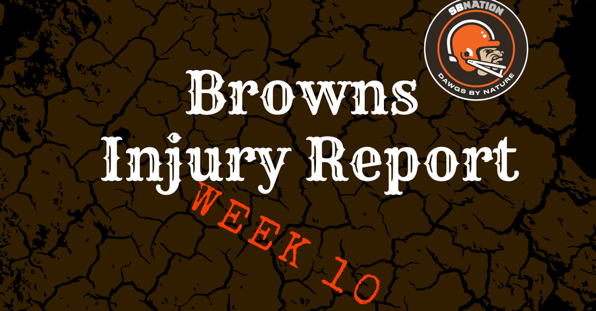 "Browns vs. Ravens: Injury Report, Top Defenses Clash in Week 10 Rematch"