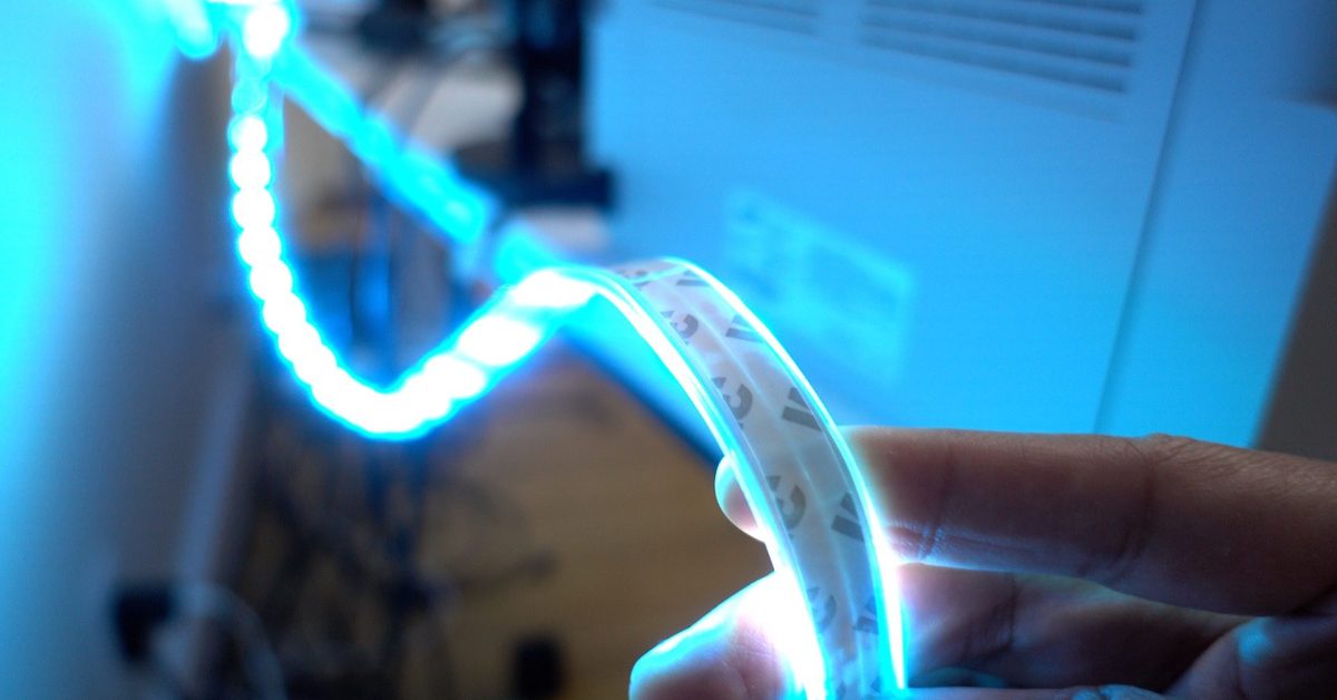 Featured image for "Get Philips Hue's HomeKit-compatible Lightstrip Plus bundle for just $59 (Reg. $95) in 2023 deal."