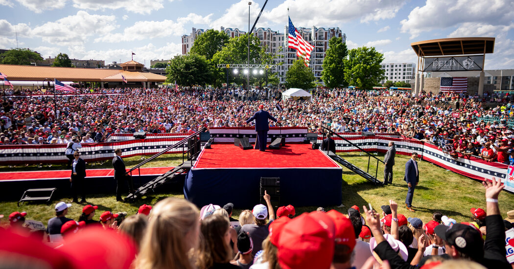 Trump's Convictions Propel Fundraising, Narrowing Biden's Lead