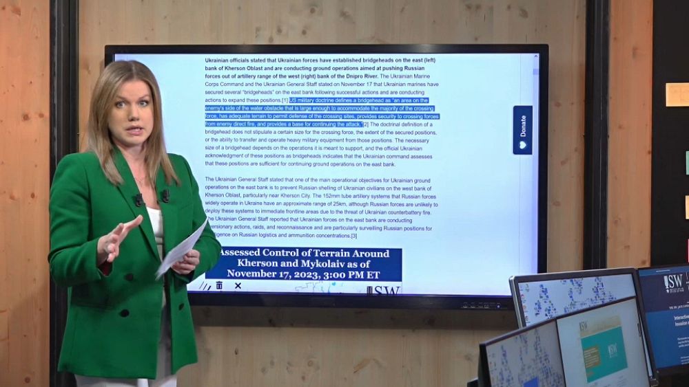 Featured image for "Ukrainian Forces Gain Ground in Kherson Region, Russian Forces Forced to Relocate"