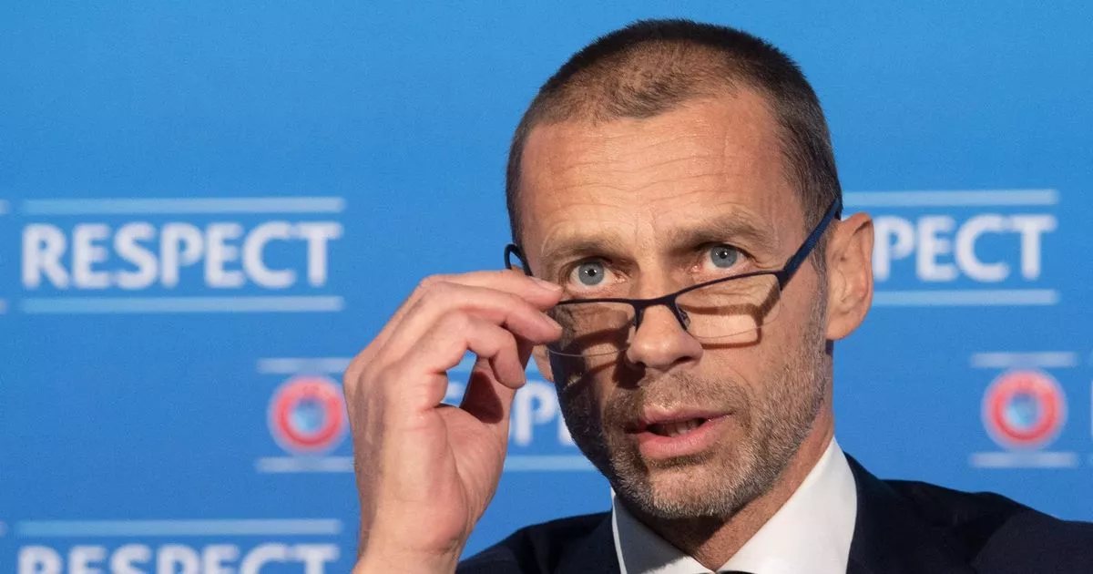 Featured image for "UEFA President Ceferin Stands Firm on Term Limits Amid Controversy"