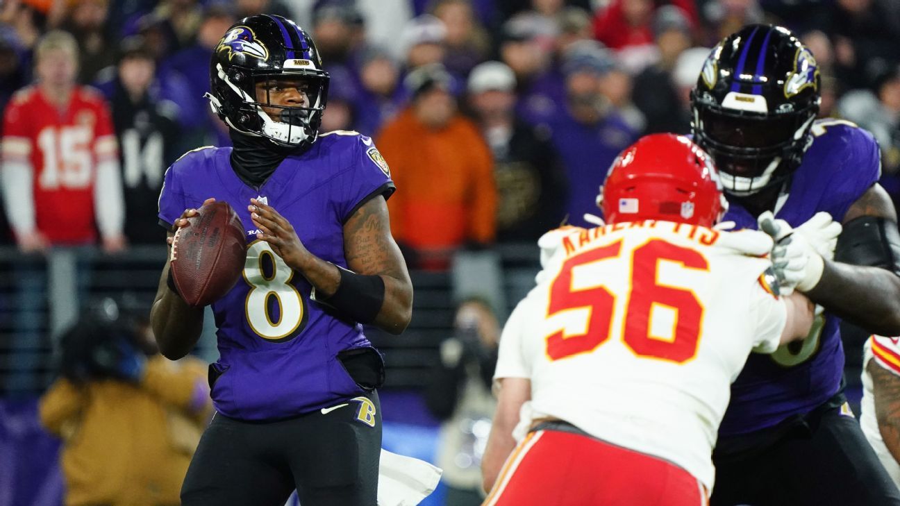Featured image for Lamar Jackson Unfazed by Chiefs Rematch to Open Season