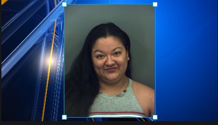 Woman arrested for breaking into home, stabbing man, and injuring dog.