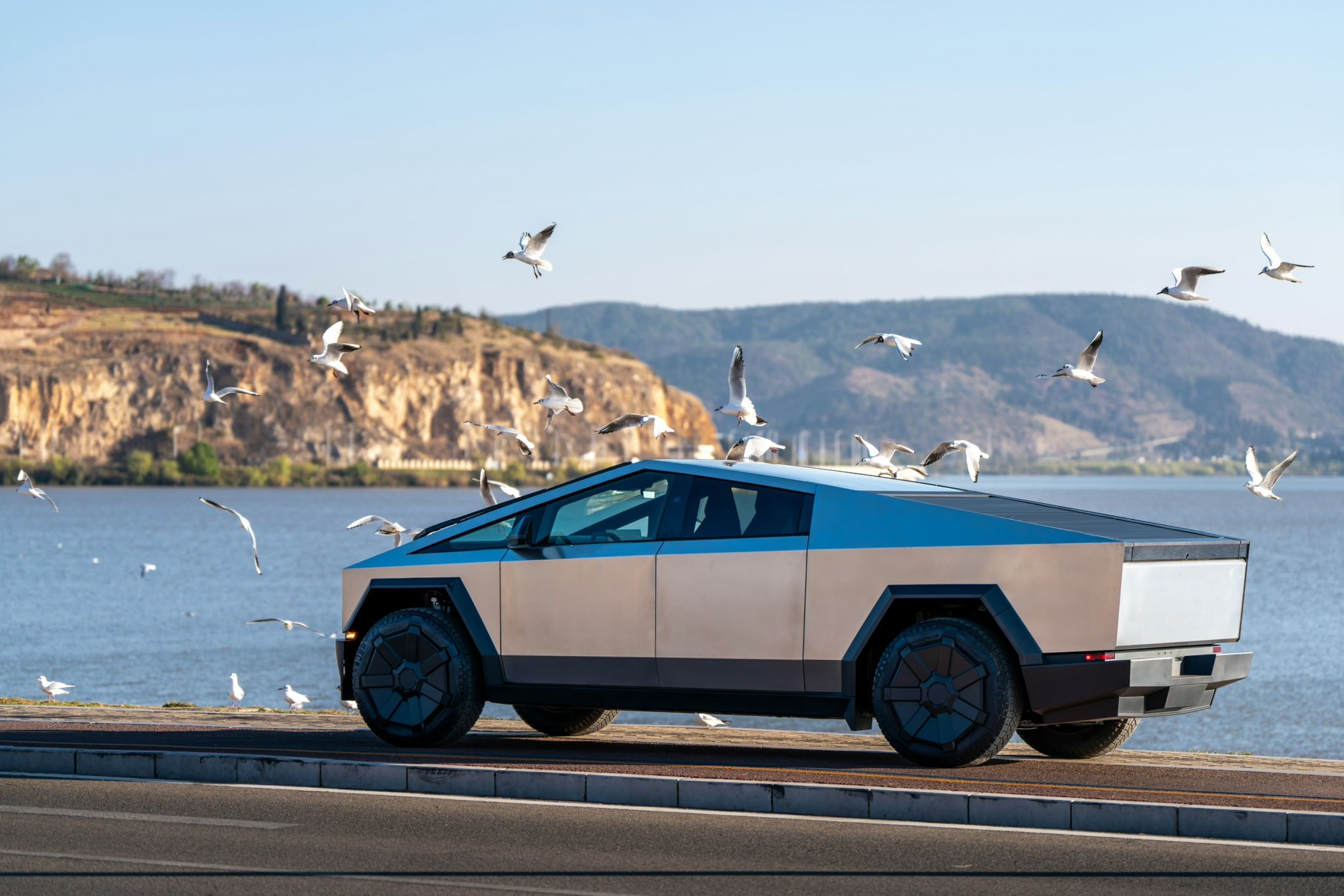 Featured image for "Comparing Tesla Cybertruck's Heat Resistance to Painted Models"