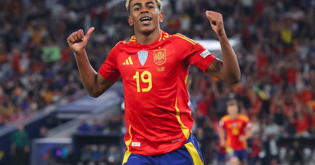 Featured image for Lamine Yamal shines as Spain ousts France to reach Nations League final