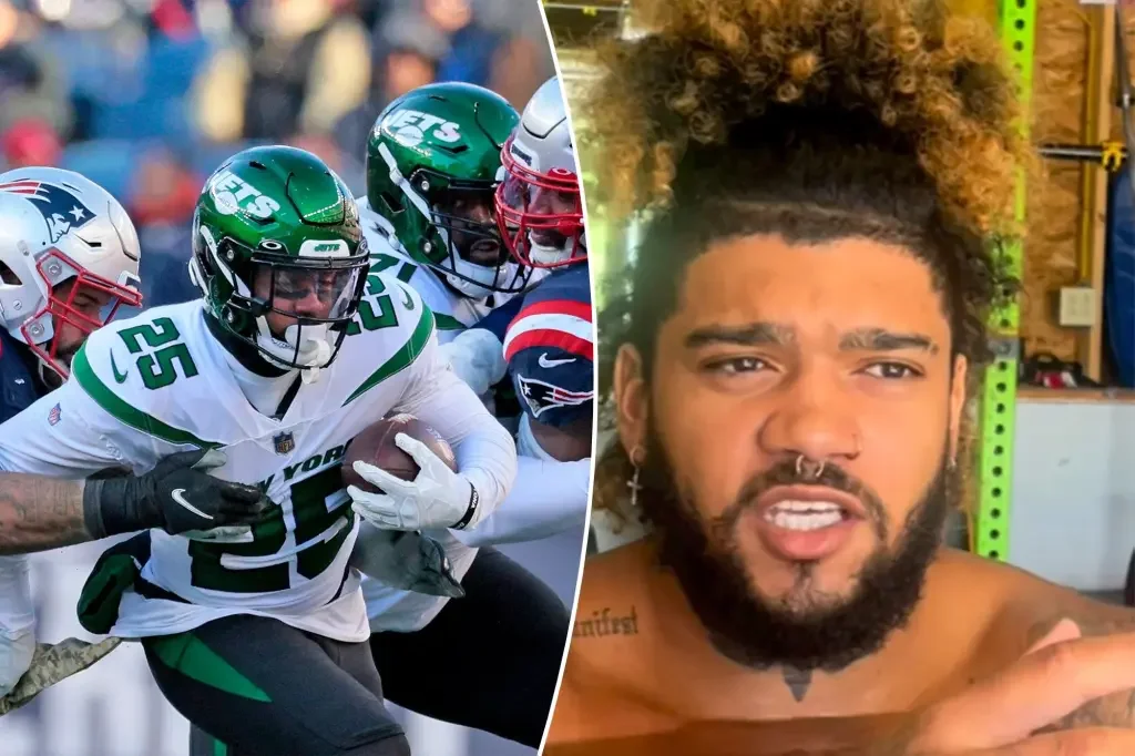 Former Jets RB Ty Johnson Cut After Urged Surgery