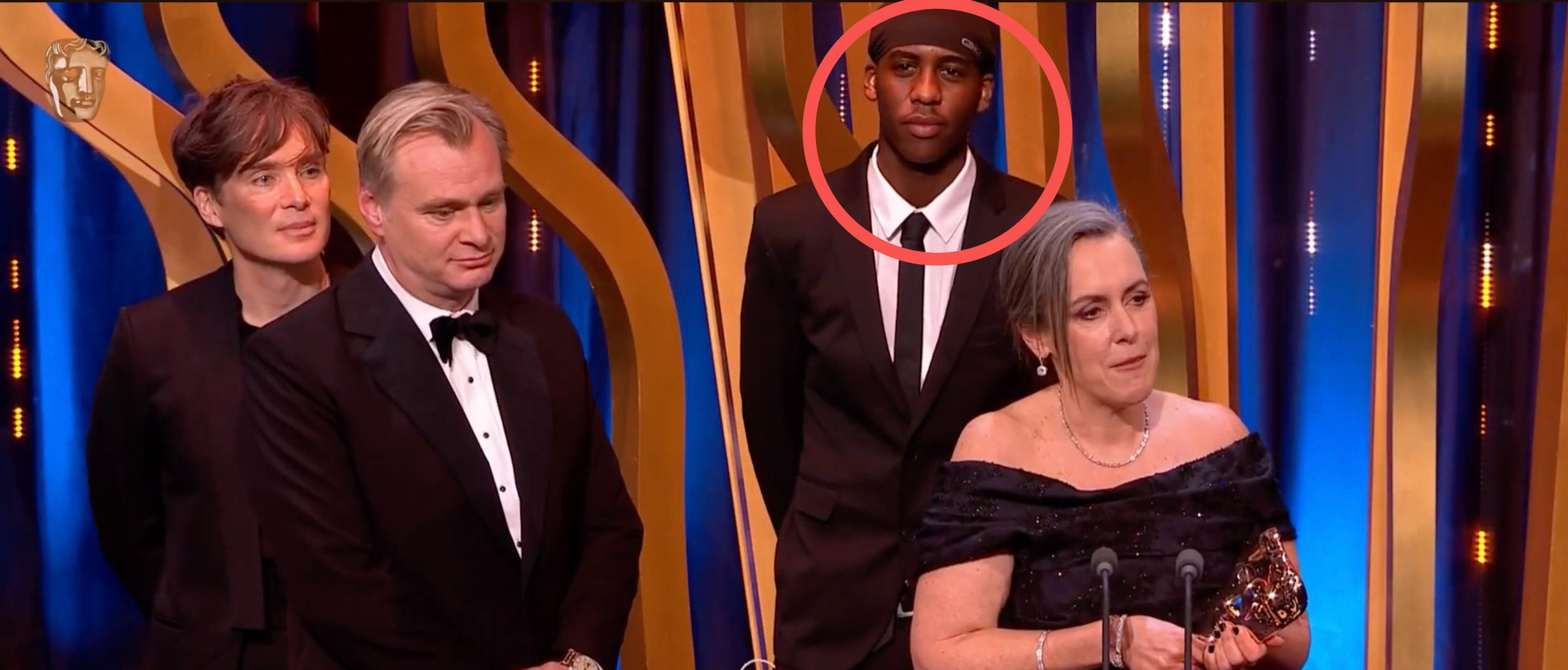 Featured image for Prankster's Stage Crash at BAFTA Prompts Security Investigation