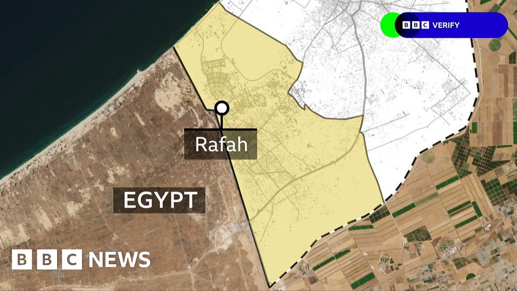 "Rafah: Amidst Humanitarian Crisis and Conflict"