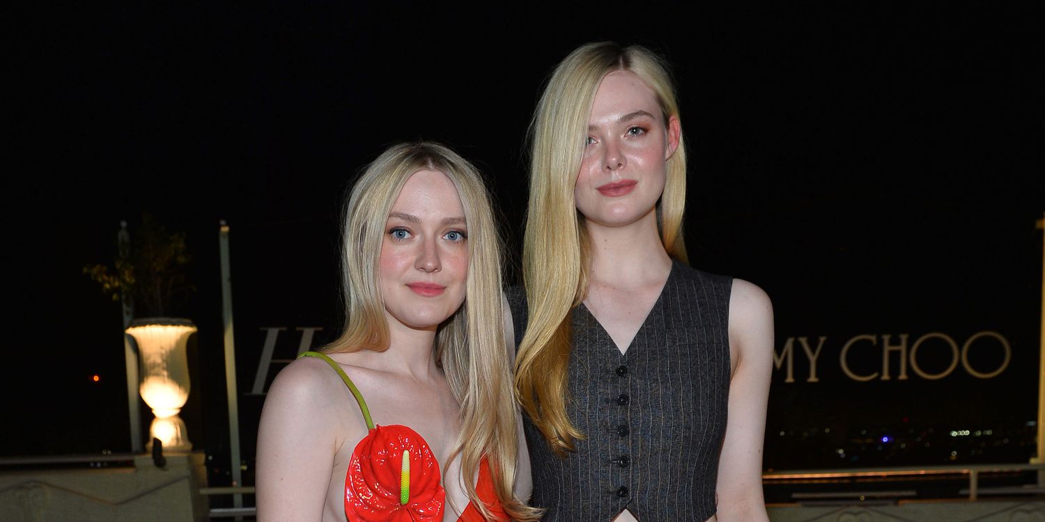 Sister Style Showdown: Dakota and Elle Fanning's Contrasting Looks.