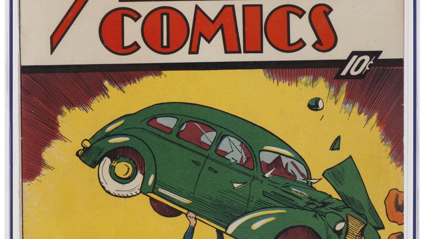 Featured image for "Superman's Debut Comic Sells for Record $6 Million"