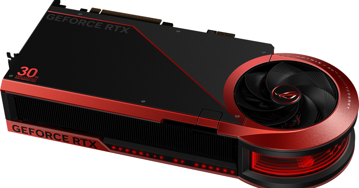 Featured image for Asus Celebrates 30 Years with the Luxurious ROG Matrix GeForce RTX 5090 Limited Edition