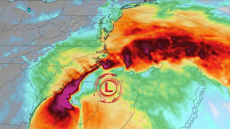 Featured image for Strong Nor’easter Poses Flooding Threat Along East Coast