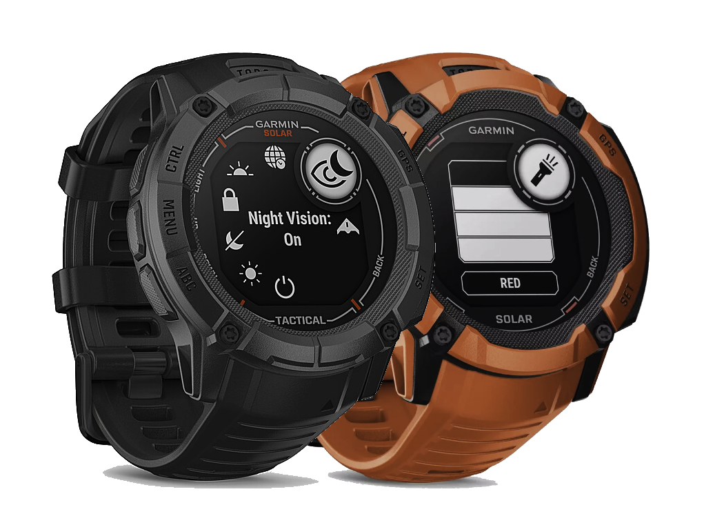 Garmin Instinct 2X Solar: Rugged Smartwatch with Unlimited Battery Life and Flashlight.