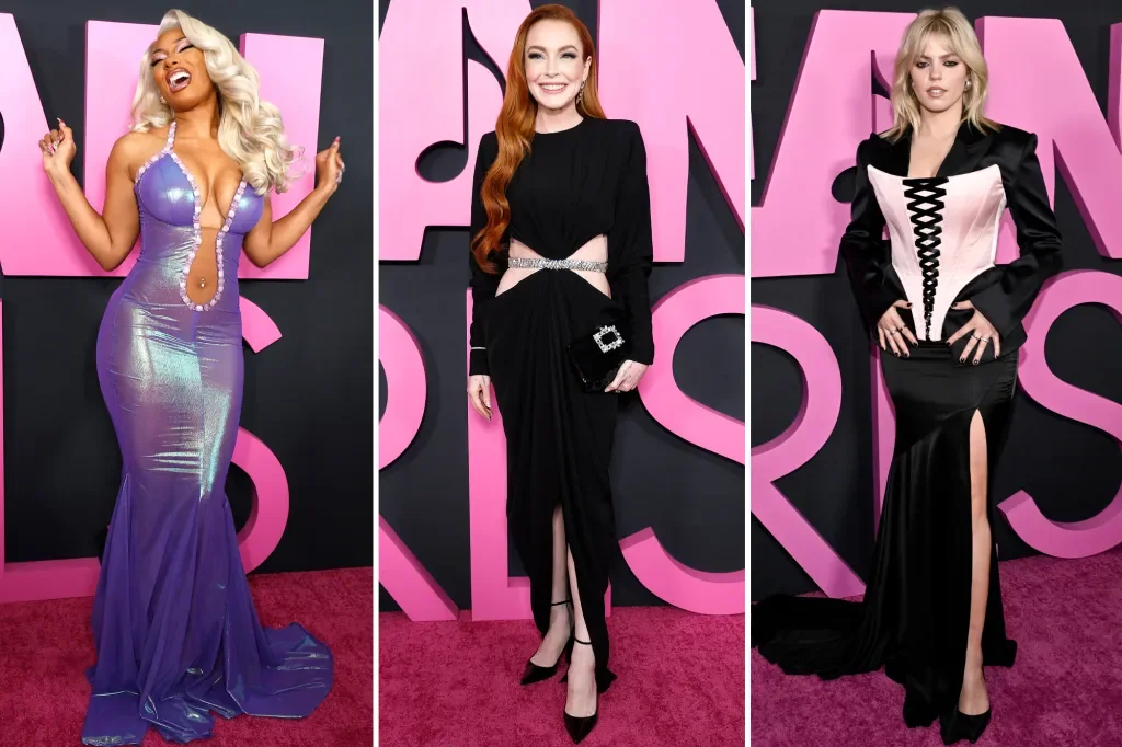 "Lindsay Lohan Shines at 'Mean Girls' NYC Premiere"