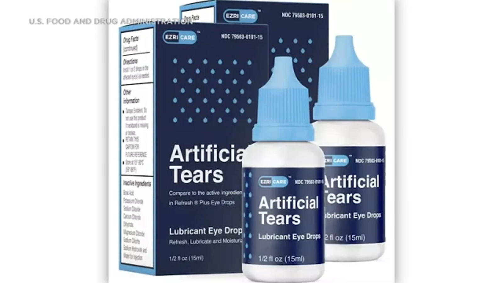 Recalled Eye Drops Linked to Vision Loss, Eyeball Removal, and Death: CDC