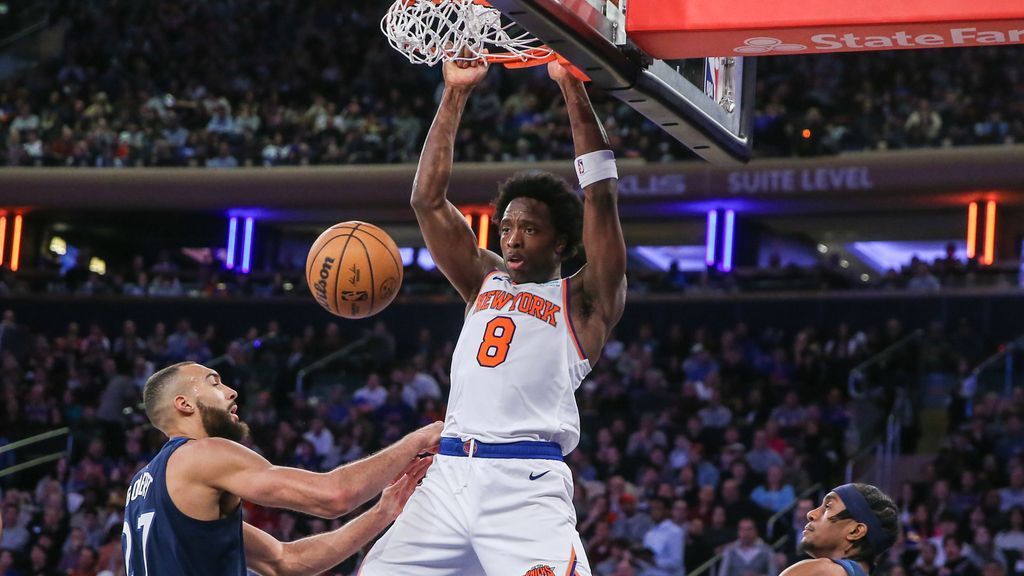 Featured image for "Anunoby Shines and Randle Dominates as Knicks Overcome Timberwolves in 2024 Showdown"