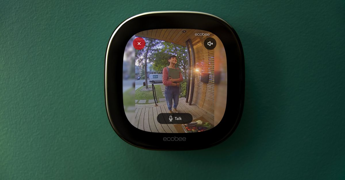 Featured image for "Ecobee's Smart Doorbell Camera: A Game-Changer for Home Security and Thermostat Integration"
