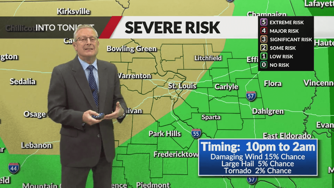 Severe thunderstorms and tornadoes possible in multiple US regions.