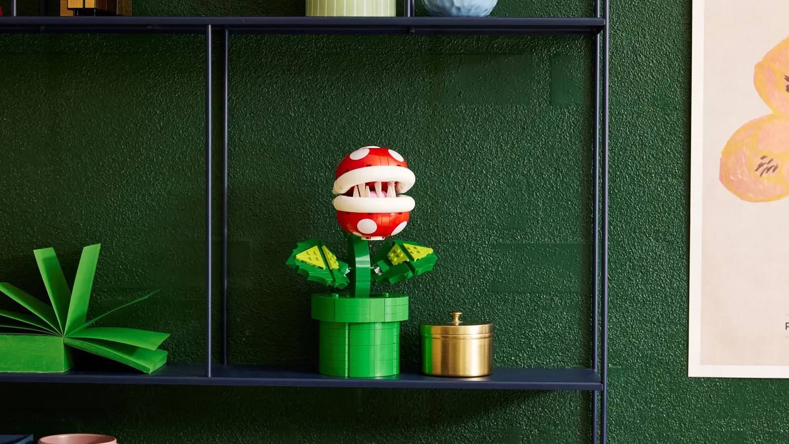 "Super Mario Bros. Wonder: LEGO Piranha Plant Set Arriving Soon!"
