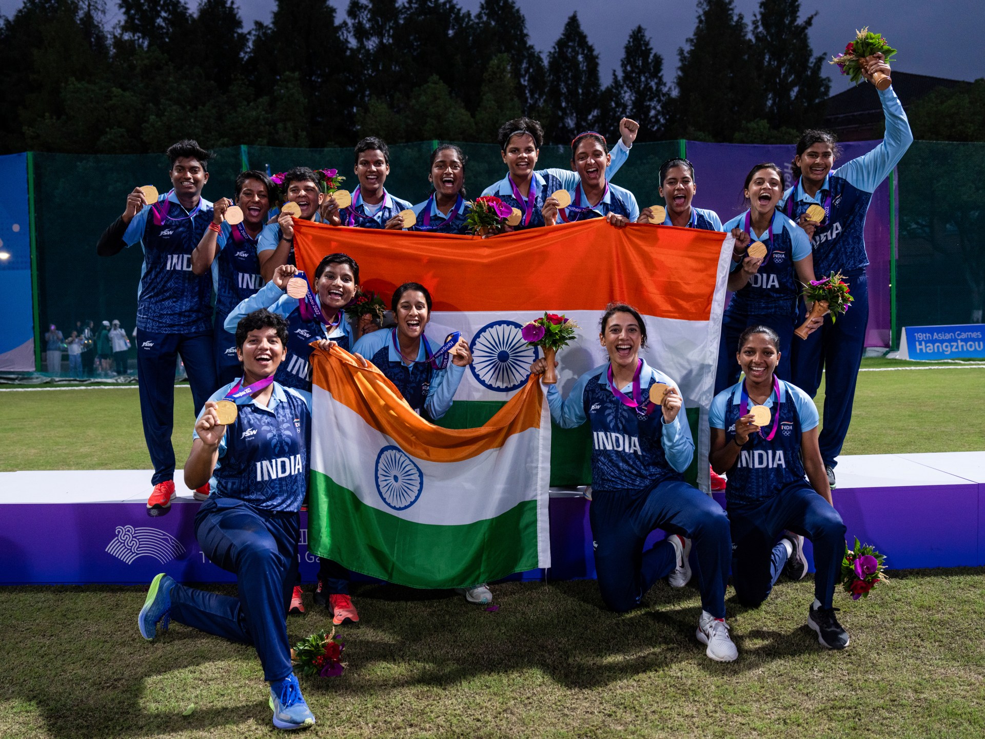 Featured image for India's Women's Cricket Team Clinches Historic Gold at Asian Games