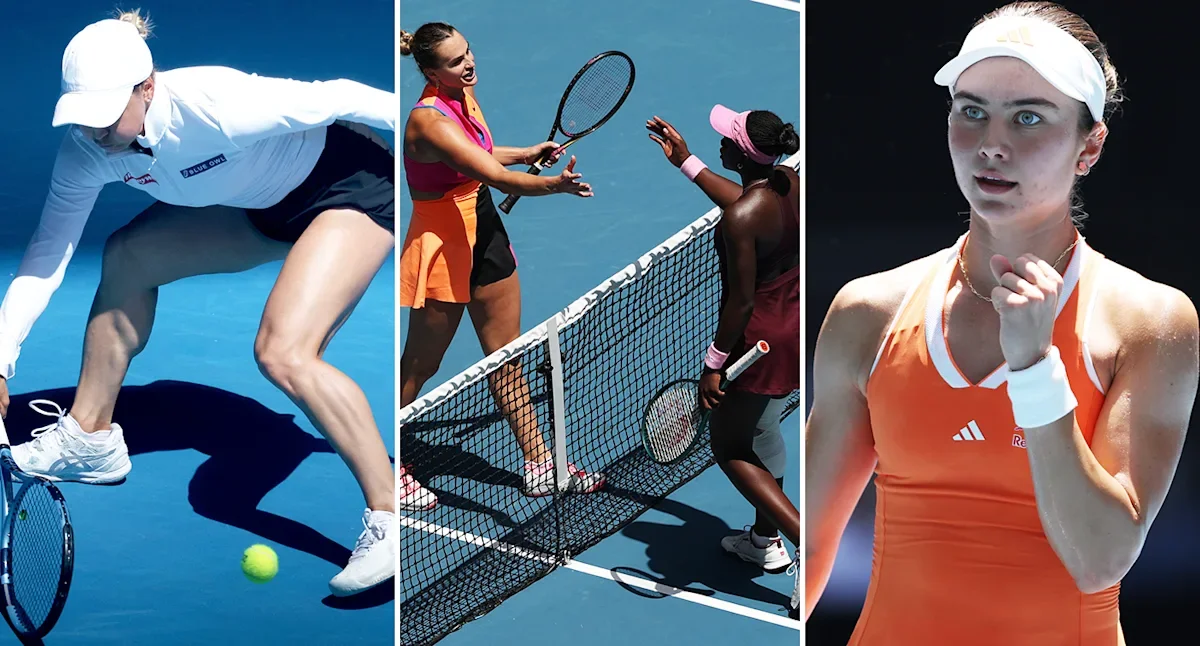 Teenage torchbearers light up Australian Open as Jovic, Mboko stun and Sabalenka advances