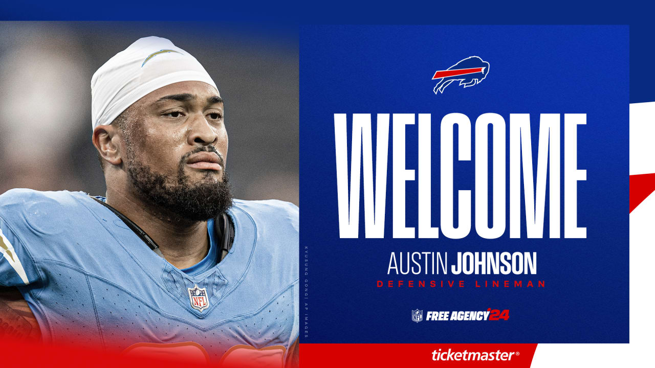 Featured image for "Bills Ink DT Austin Johnson to One-Year Contract"