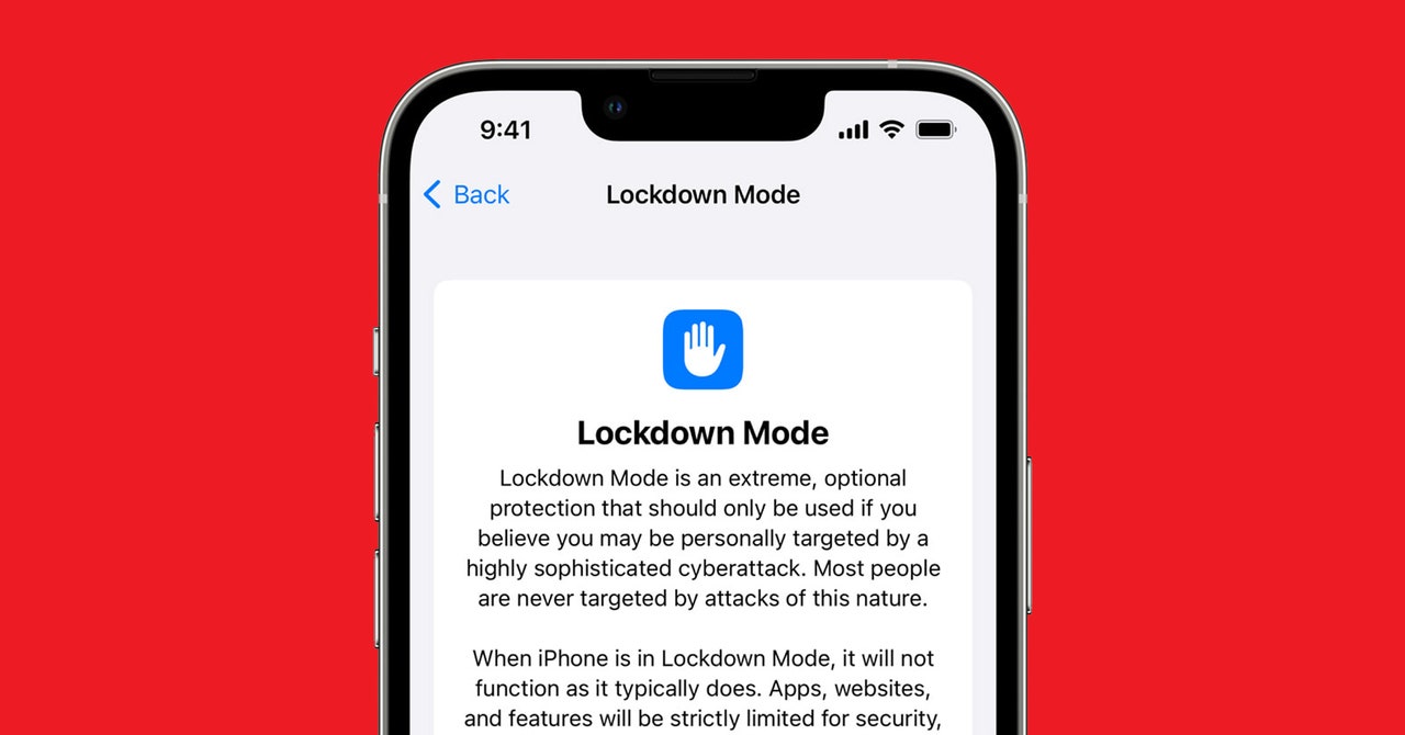 "Exploring Apple's Lockdown Mode Experience"