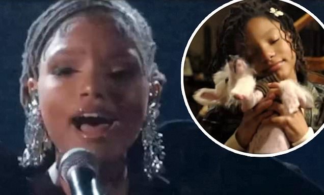 Featured image for Halle Bailey Unveils Heartwarming Teaser for Debut Solo Single 'Angel'