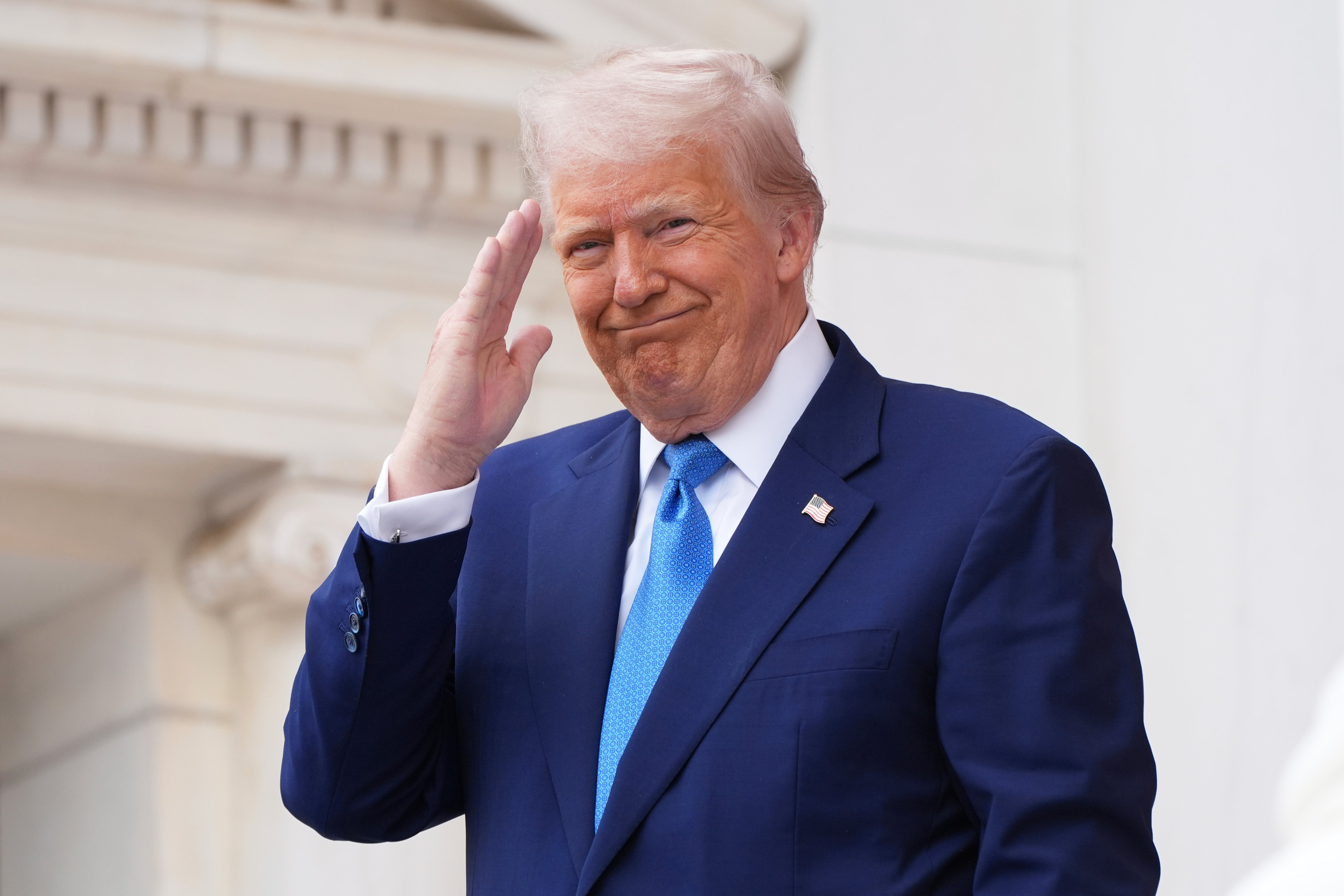 Featured image for Trump's Memorial Day Speech Highlights Military Praise and Political Critique