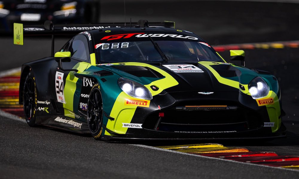 Aston Martin and Porsche Lead Excitement at 24H Spa