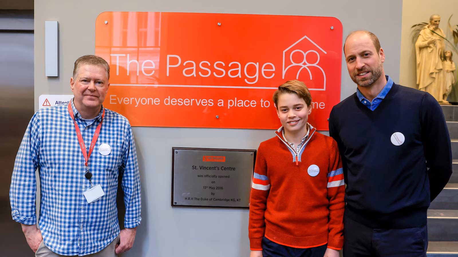 Featured image for Prince George Joins Prince William in Holiday Homelessness Charity Visit